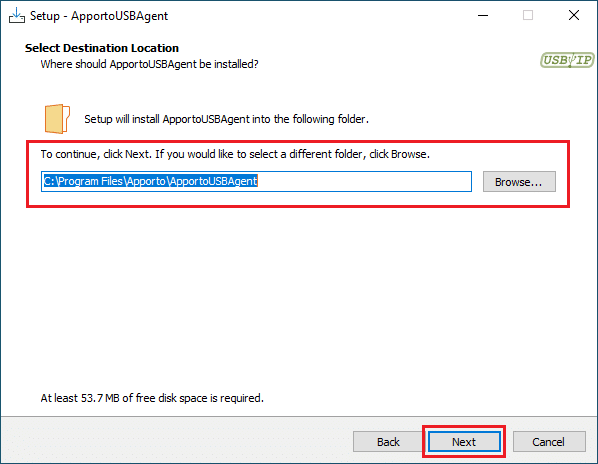 file storage location selection