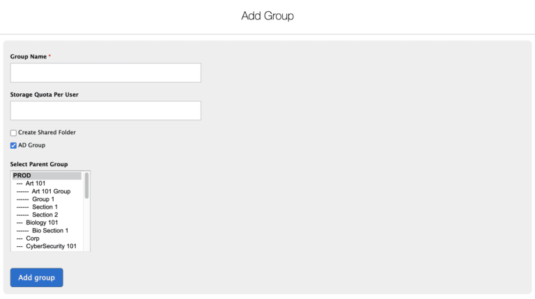 Creating and Managing Groups - Apporto
