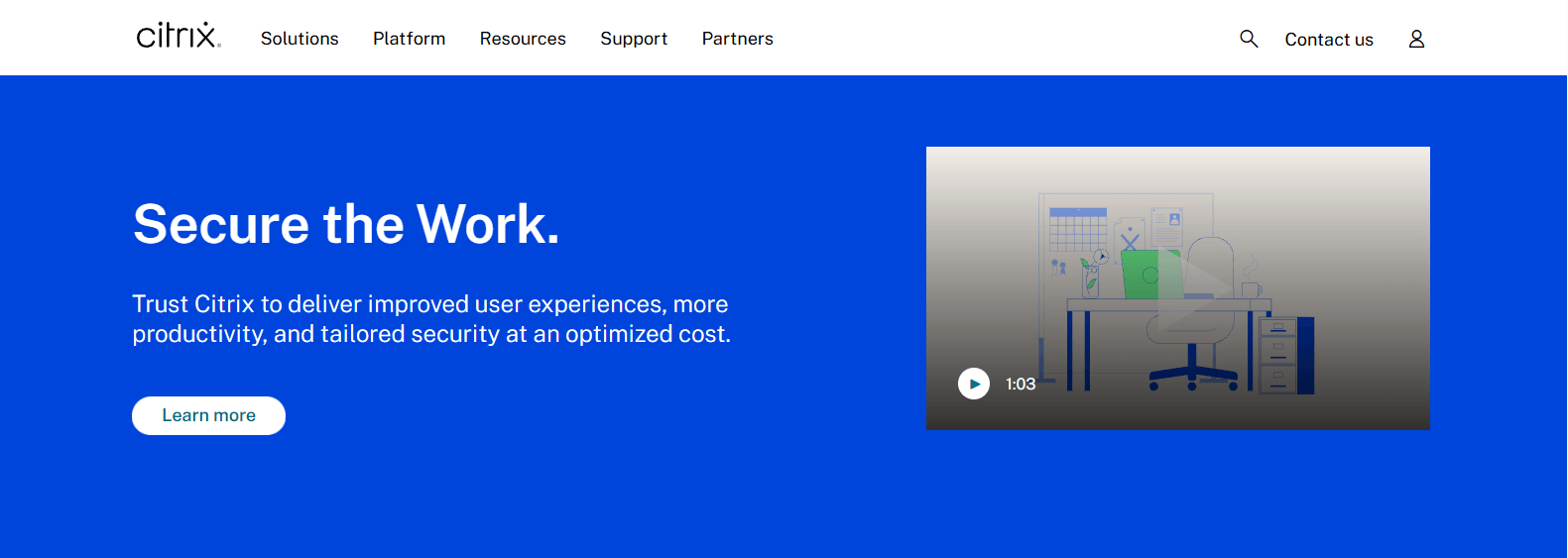 Citrix secure digital workspace platform