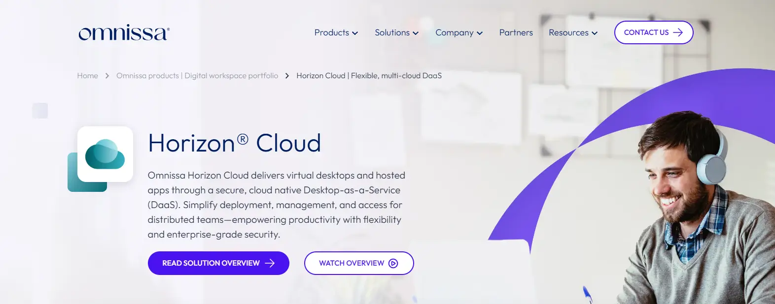 Omnissa Horizon Cloud Desktop as a Service platform