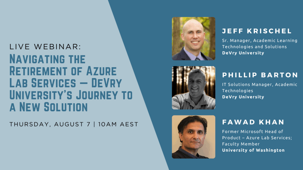 Navigating the Retirement of Azure Lab Services — DeVry University's ...