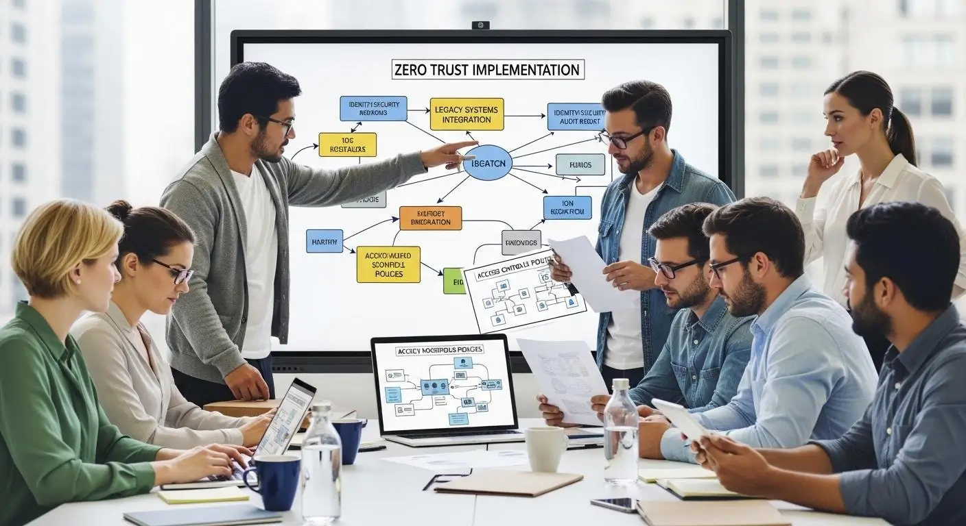 IT team planning a Zero Trust implementation roadmap.