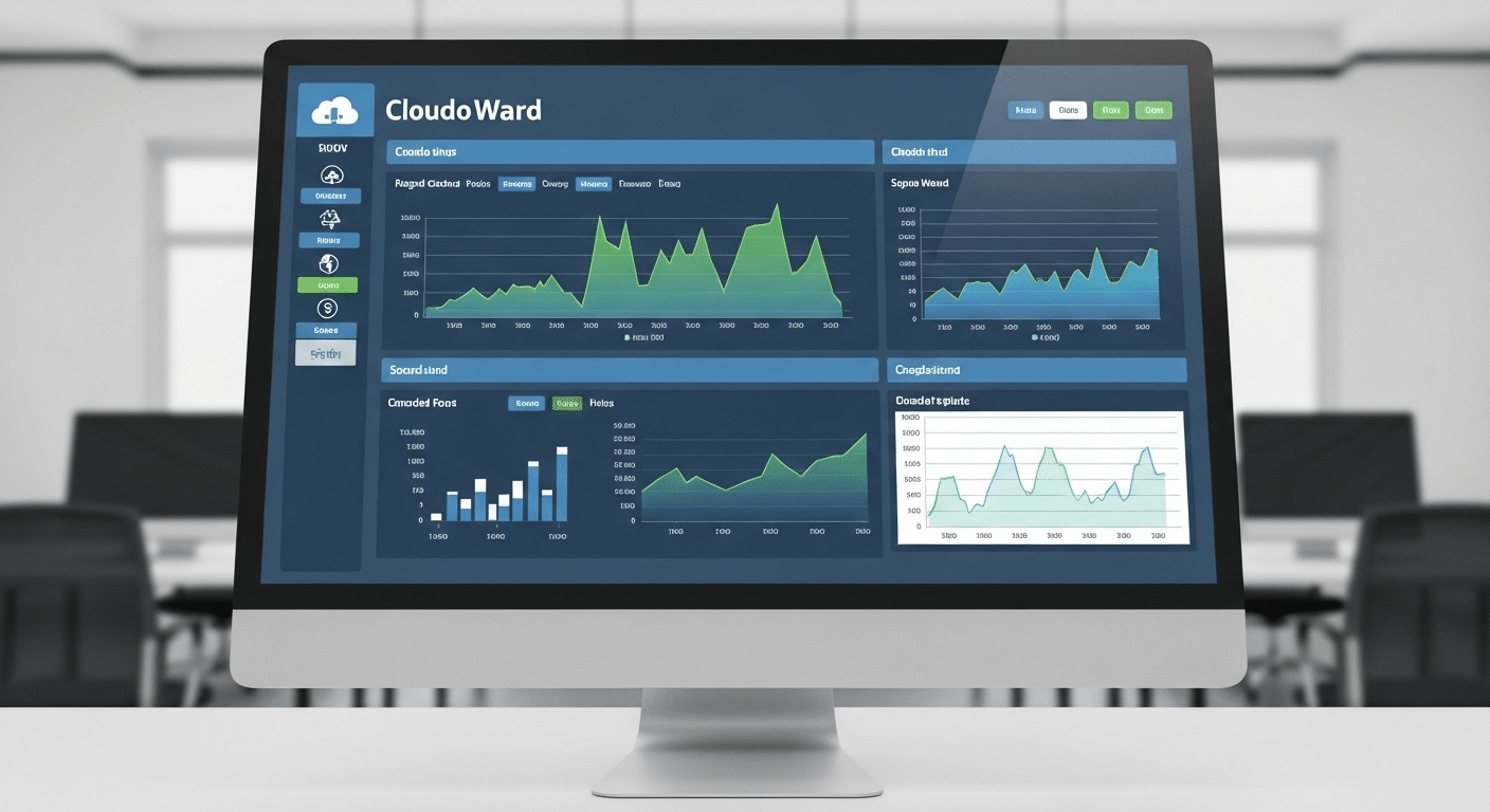 Enterprise finance dashboard illustrating cost allocation for Azure Dev Box developer machines versus Azure Virtual Desktop shared environments.