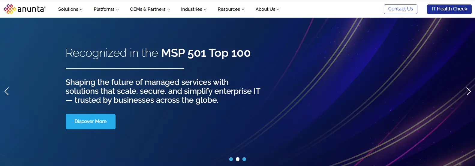 Anunta managed virtual desktop platform providing white-label VDI solutions