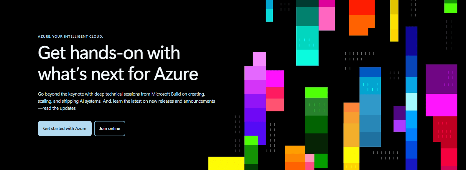 Microsoft Azure cloud platform showcasing scalable infrastructure