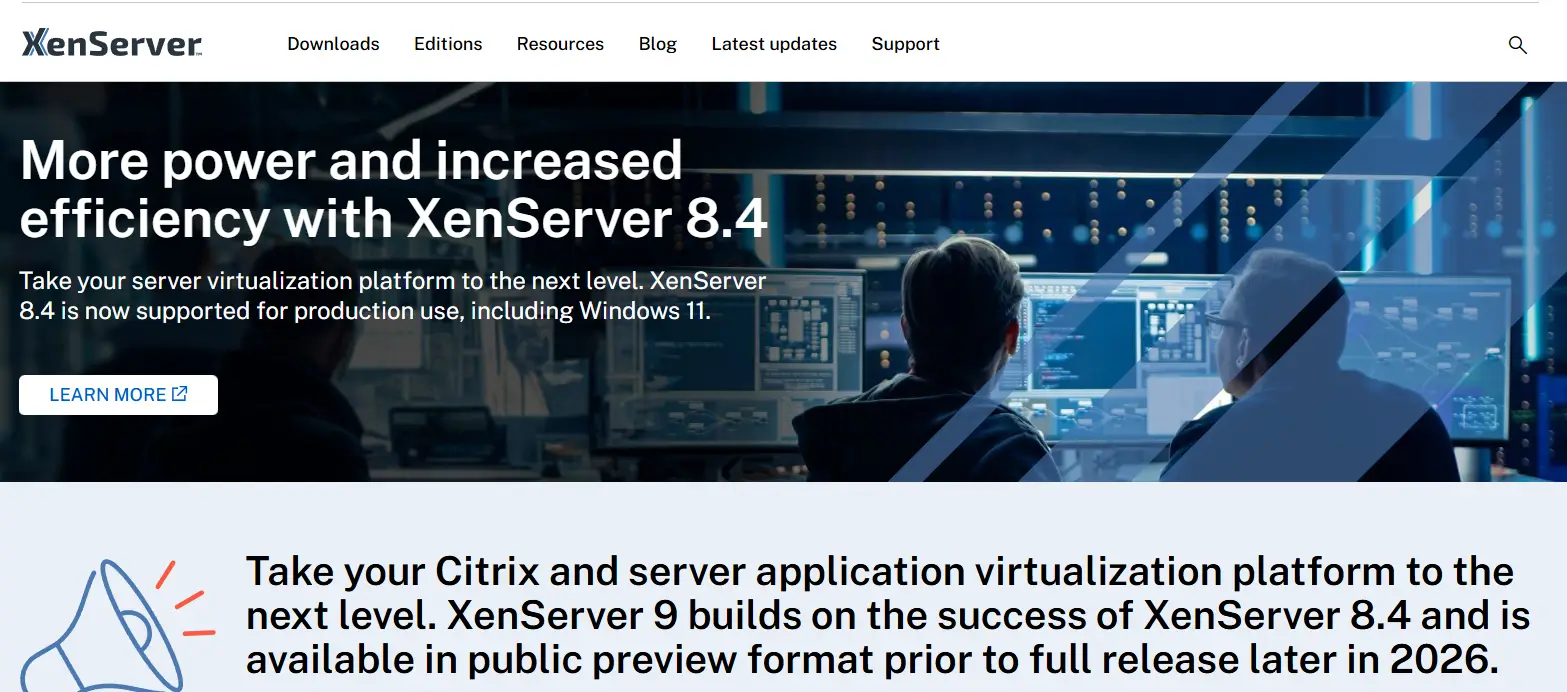 XenServer virtualization platform