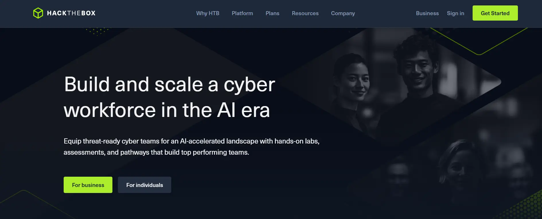 Hack The Box cybersecurity training platform 