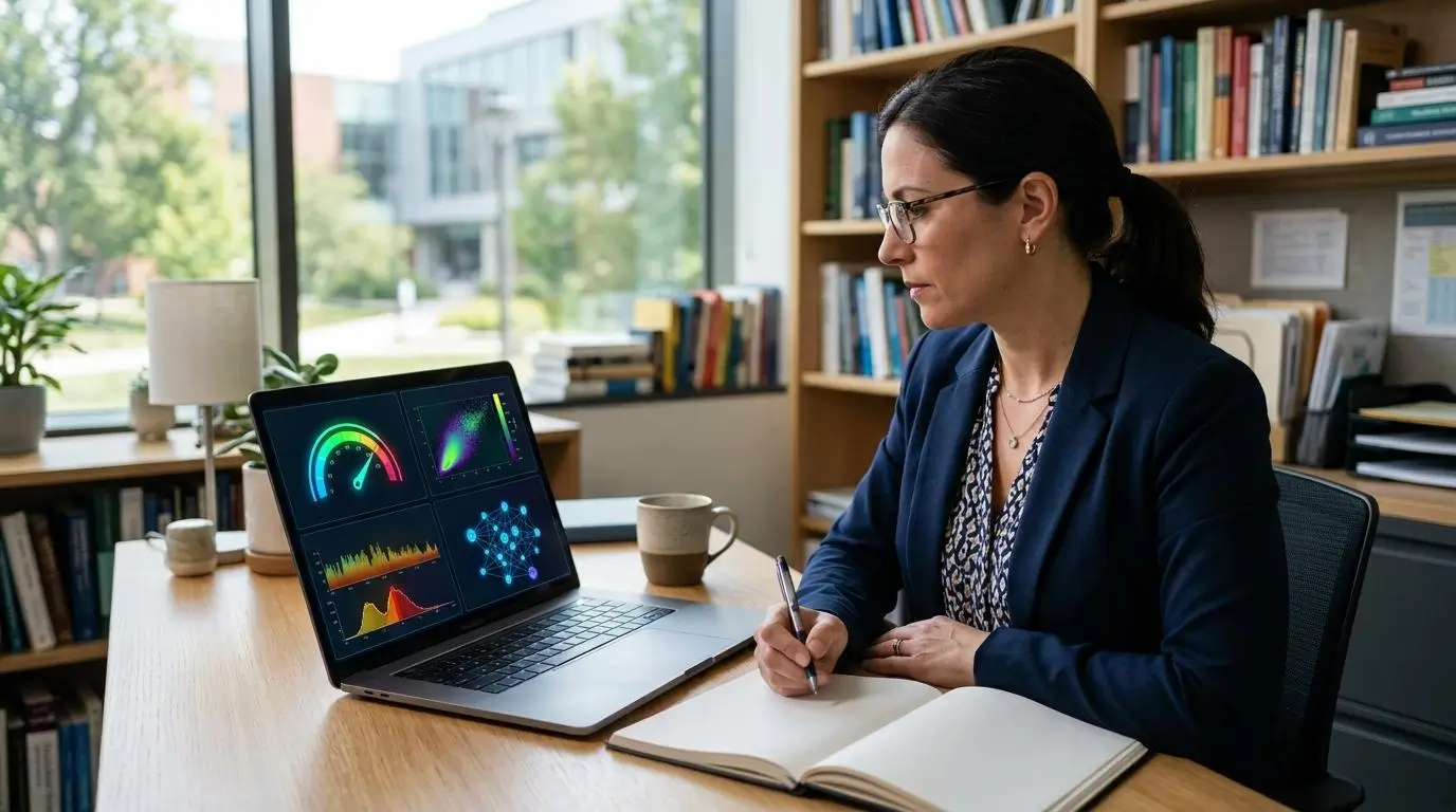 educator and researcher evaluating multiple AI plagiarism detection platforms