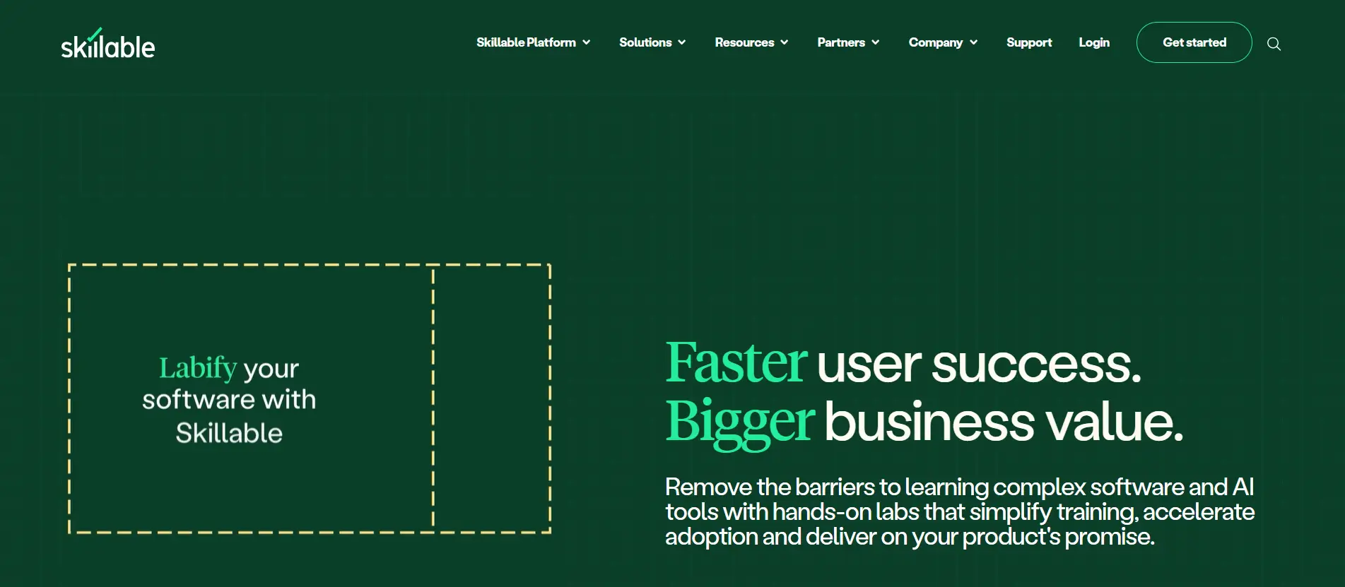 Skillable hands-on virtual lab platform homepage