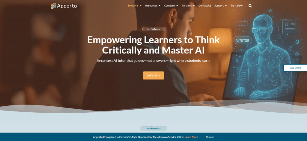 Apporto CoTutor page