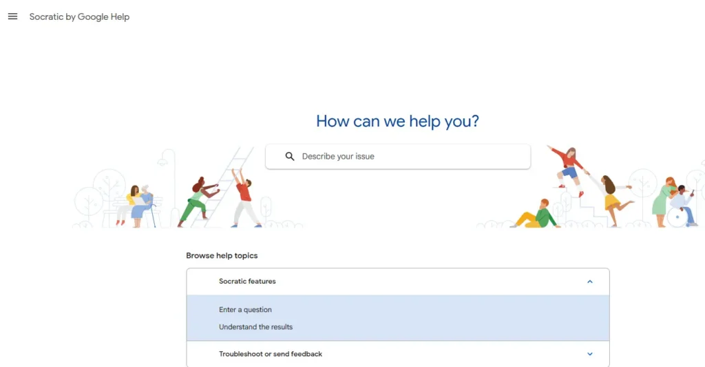Google Socratic providing AI-powered homework help