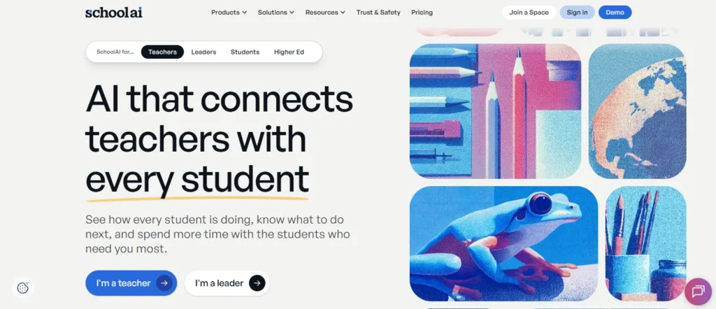 SchoolAI connecting teachers and students through AI-powered personalized learning