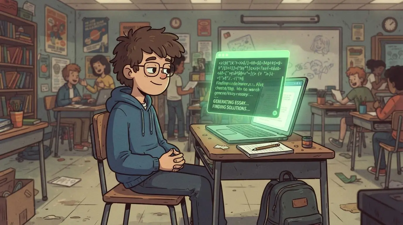does ai make students lazy.